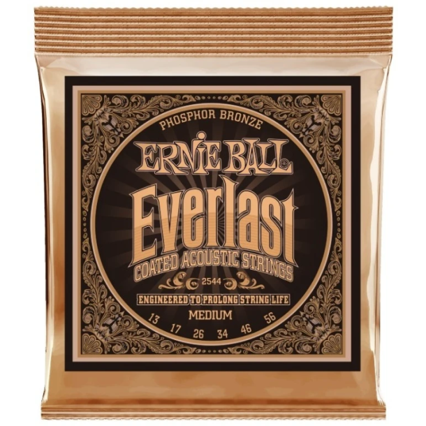 Ernie Ball 2544 Everlast Phosphor Bronze Medium